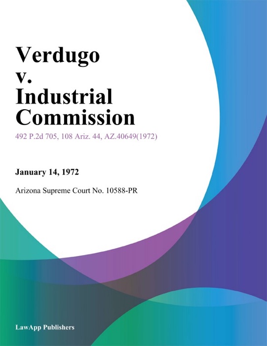 Verdugo V. Industrial Commission