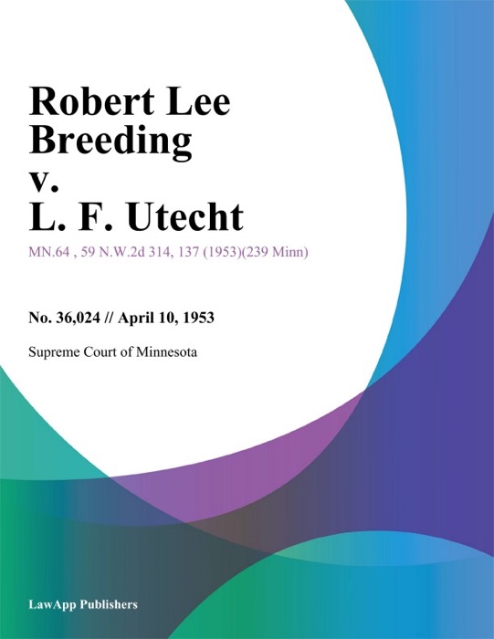 Robert Lee Breeding v. L. F. Utecht