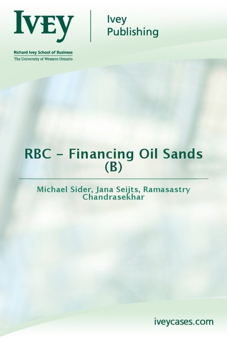 RBC - Financing Oil Sands (B)