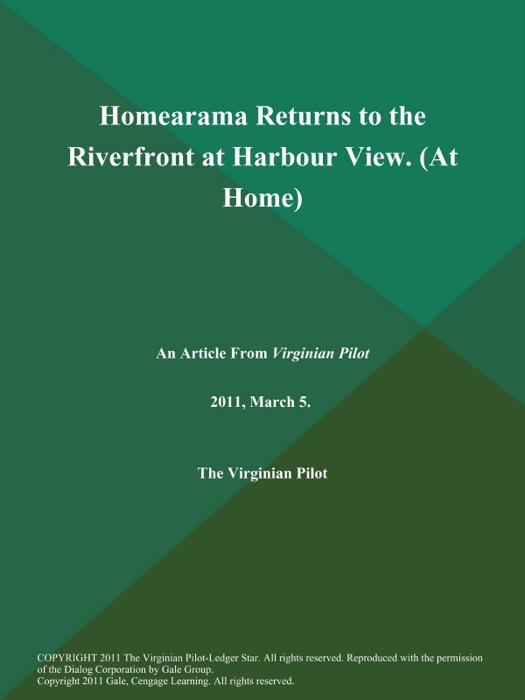 Homearama Returns to the Riverfront at Harbour View (At Home)