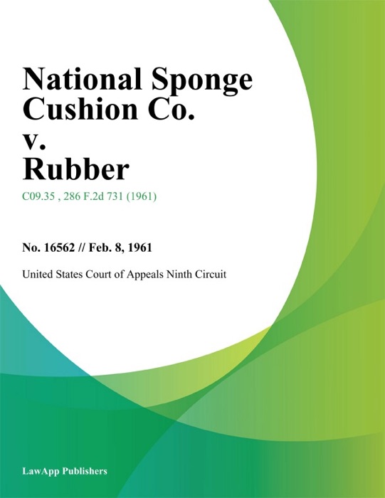 National Sponge Cushion Co. v. Rubber