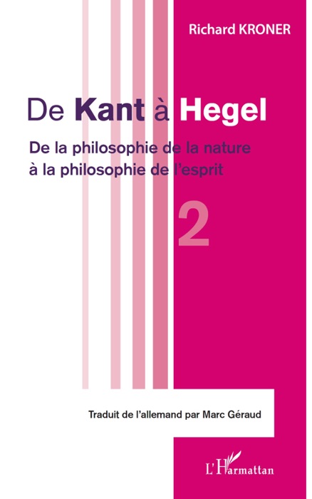 De kant à Hegel