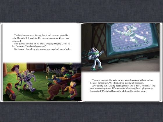 toy story storybook ipad