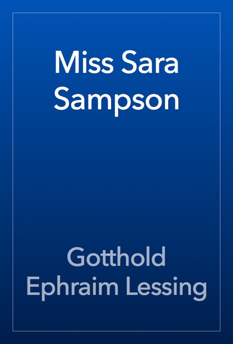 Miss Sara Sampson