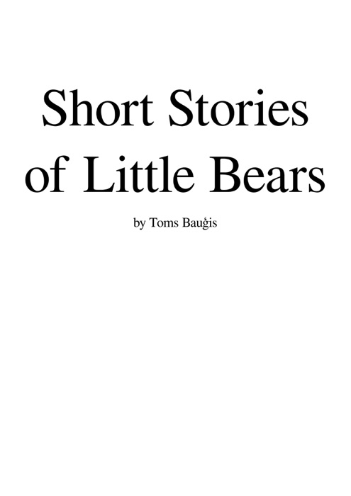 Short Stories of Little Bears