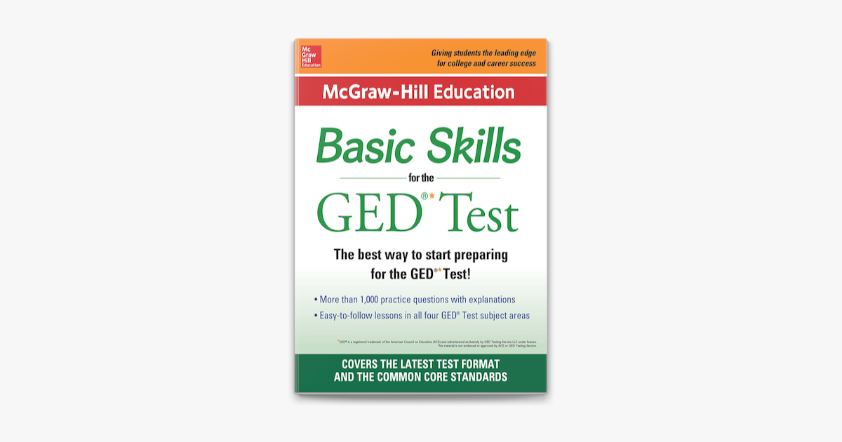 ‎McGraw-Hill Education Basic Skills For The GED Test On Apple Books