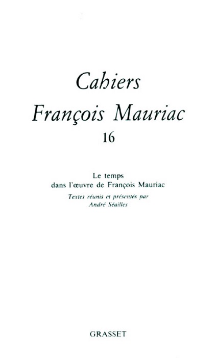 Cahiers numéro 16 (1989)