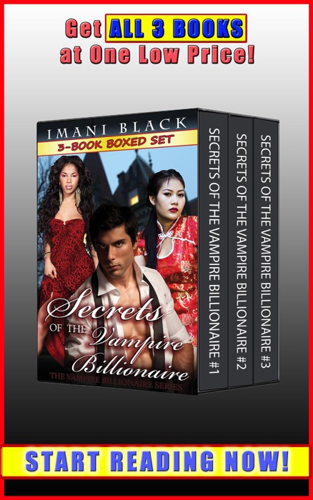 Secrets of the Vampire Billionaire 3-Book Boxed Set Bundle