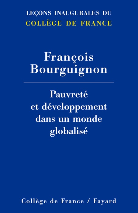 Pauvreté et développement dans un monde globalisé