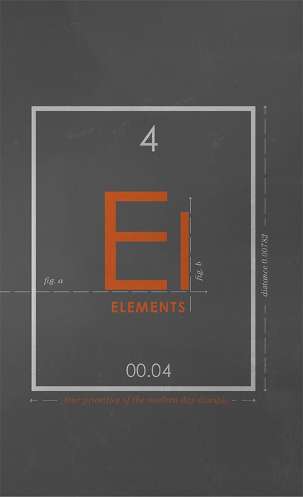 Elements: Four Priorities of the Modern Day Disciple