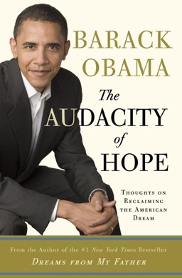 Capa do livro The Audacity of Hope: Thoughts on Reclaiming the American Dream de Barack Obama