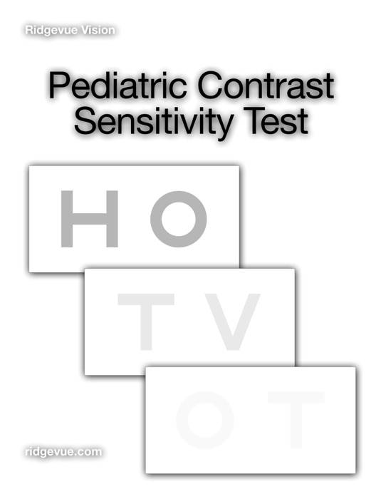 Pediatric Contrast Sensitivity Test