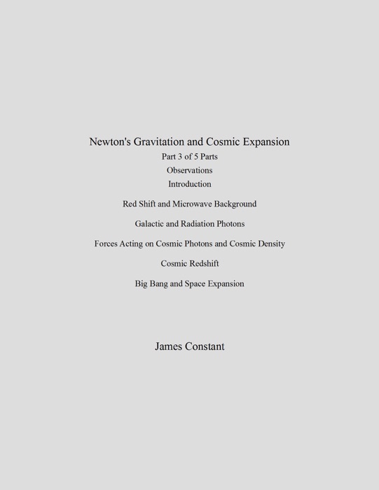 Newton's Gravitation and Cosmic Expansion (III Observations)