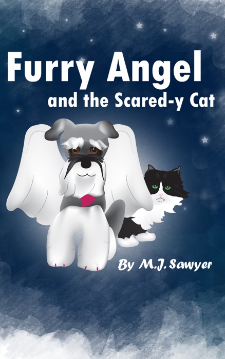 Furry Angel and the Scared-y Cat