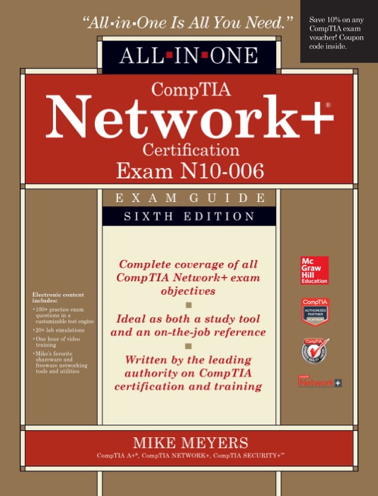 Network+ All-in-One Exam Guide, Sixth Edition (Exam N10-006)