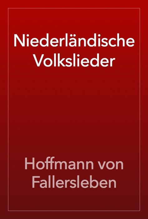 Niederländische Volkslieder