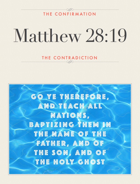 Matthew 28:19