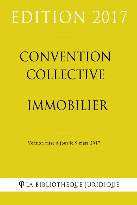 Convention collective Immobilier