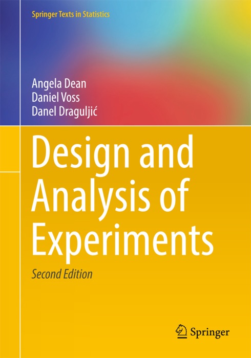 Design and Analysis of Experiments