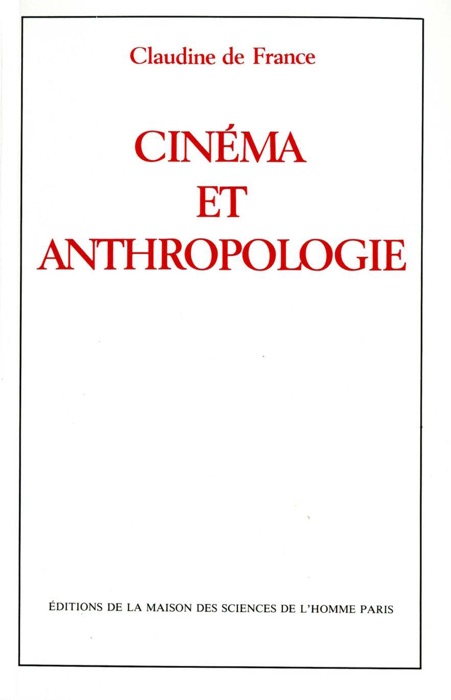 Cinéma et anthropologie