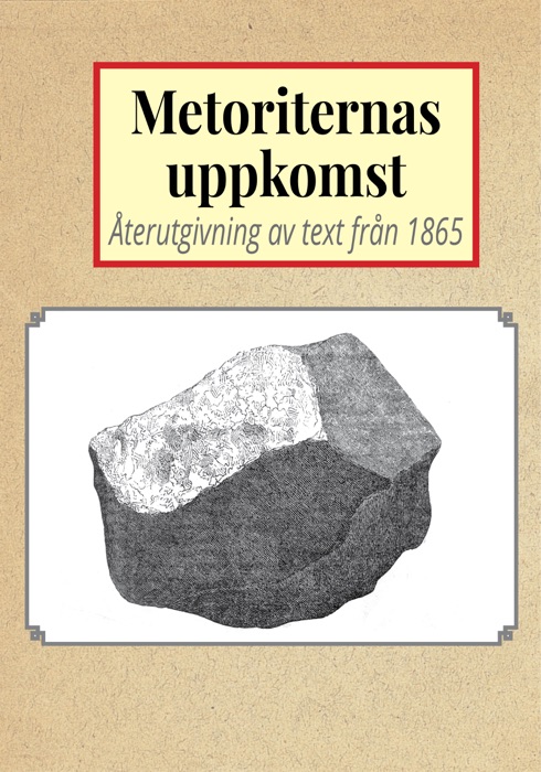 Om meteoriternas uppkomst