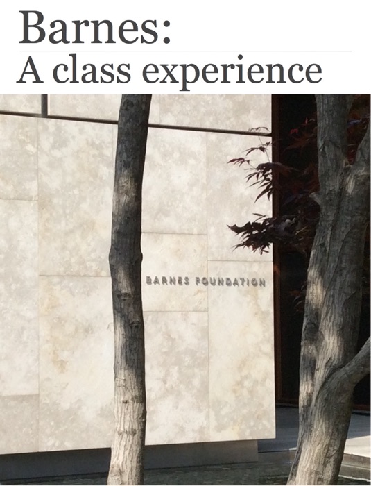 Barnes:              A class experience