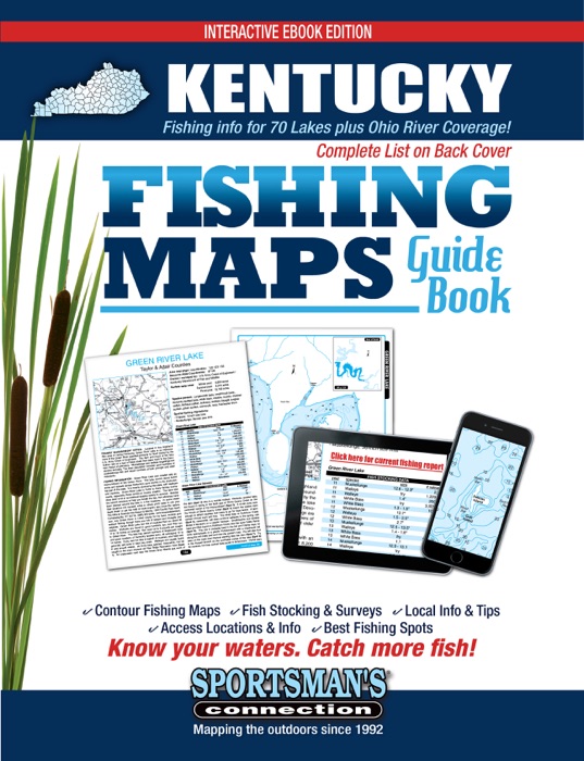 Kentucky Fishing Maps Guide Book