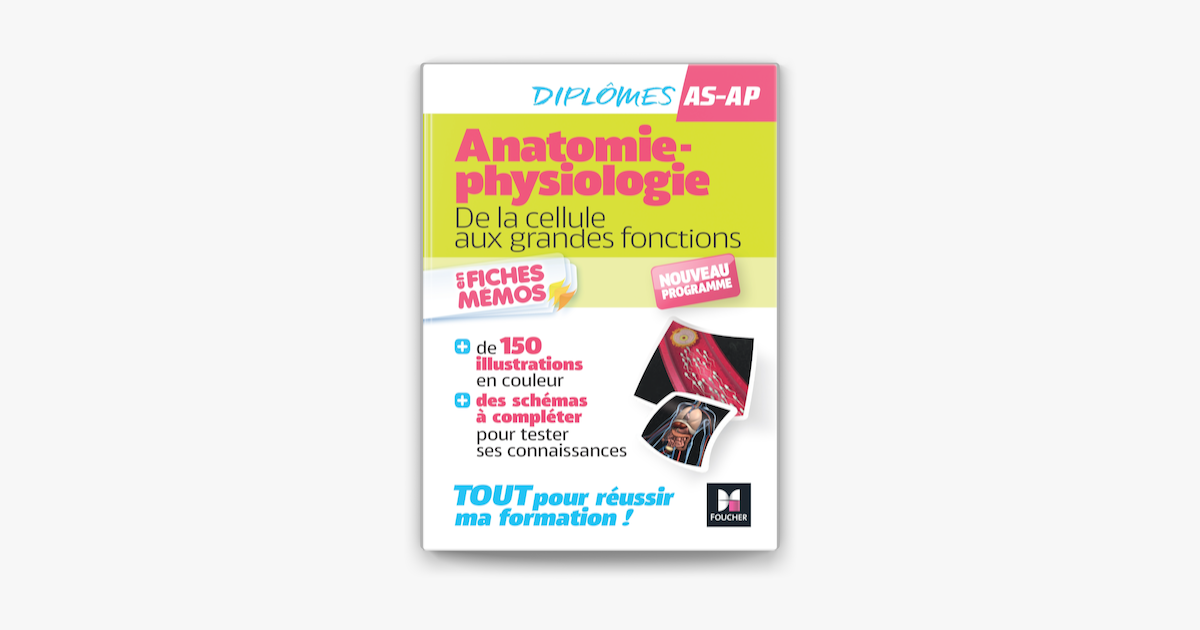 ‎lanatomie Physiologie Asap Aide Soignant Auxiliaire De Puériculture Nouveau Programme 6931