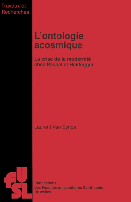 L’ontologie acosmique