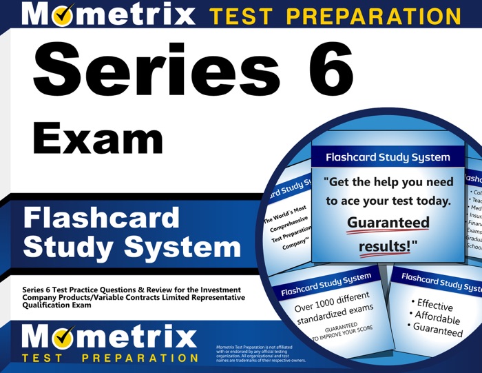 Series 6 Exam Flashcard Study System: