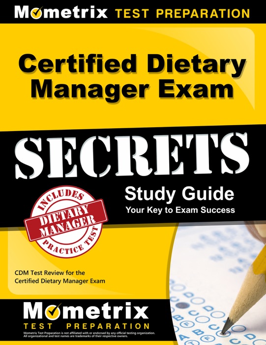 Certified Dietary Manager Exam Secrets Study Guide: