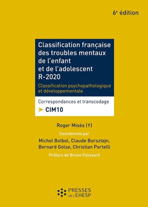 Classification française des troubles mentaux de l'enfant et de l'adolescent - R 2020