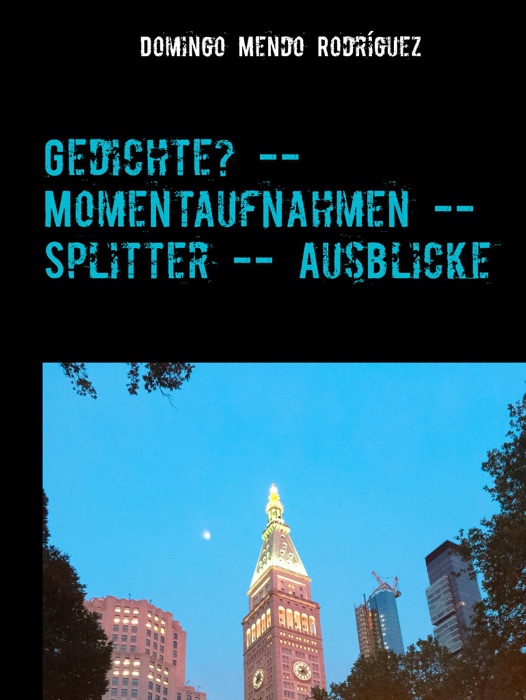 Gedichte? -- Momentaufnahmen -- Splitter -- Ausblicke