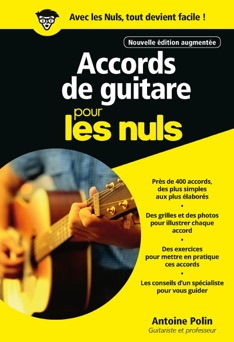 Accords de guitare pour les Nuls, 3e édition - Antoine Polin