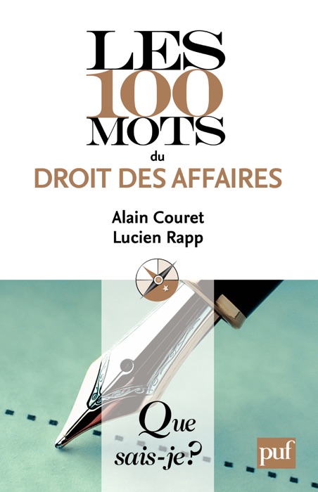 Les 100 mots du droit des affaires