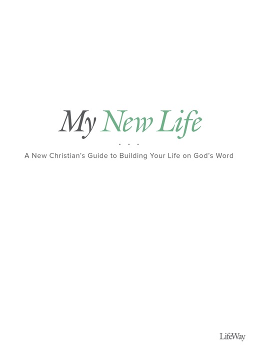 My New Life - Bible Study eBook