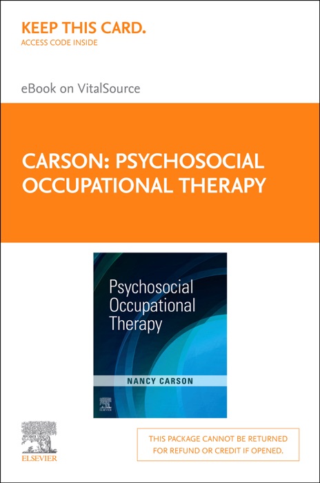 Psychosocial Occupational Therapy - E-Book