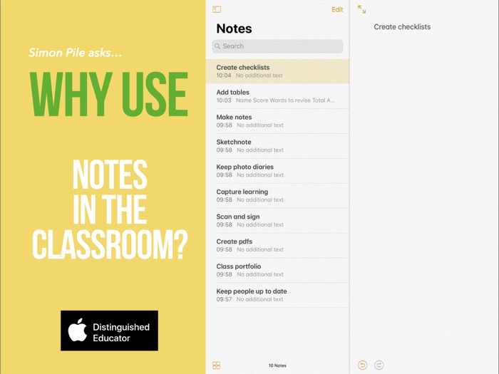 Why use Notes in the Classroom?