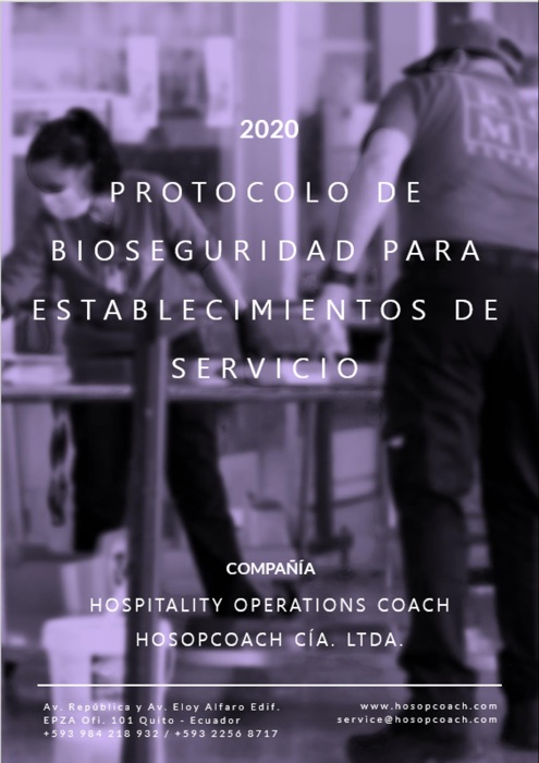 Protocolo de Bioseguridad para establecimientos de servicio