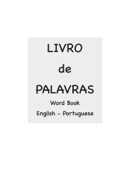 Livro de Palavras: Word Book English - Portuguese - Systemiko