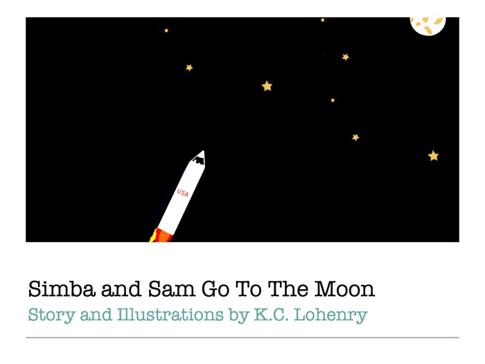 Simba and Sam Visit the Moon