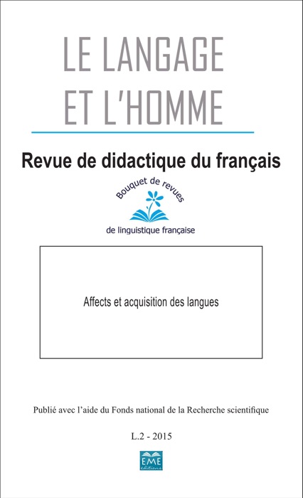 Affects et acquisition des langues