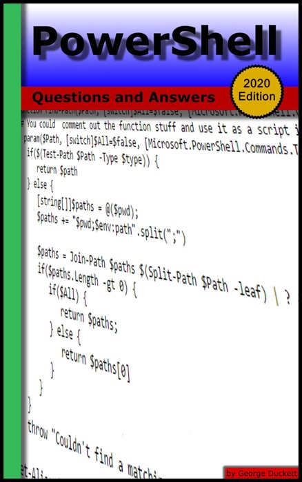 PowerShell: Questions and Answers (2020 Edition)