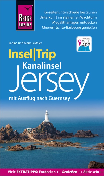 Reise Know-How InselTrip Jersey mit Ausflug nach Guernsey