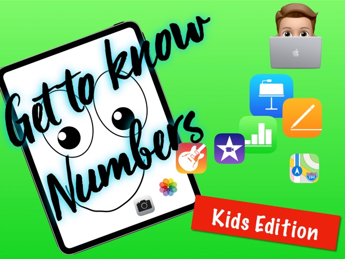 Get to know your iPad - Kids edition-Numbers