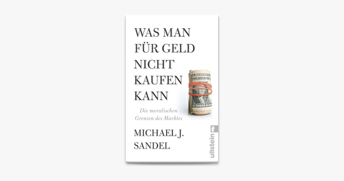 ‎Was man für Geld nicht kaufen kann in Apple Books