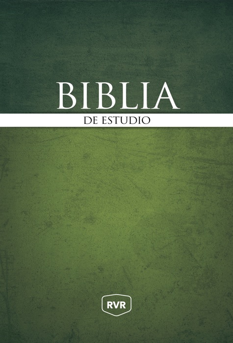 Santa Biblia de Estudio Reina Valera Revisada RVR