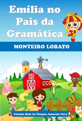 Capa do livro Emília no País da Gramática de Monteiro Lobato