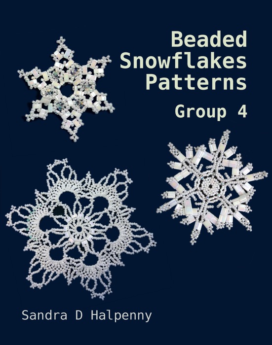 Beaded Snowflake Patterns: Group 4