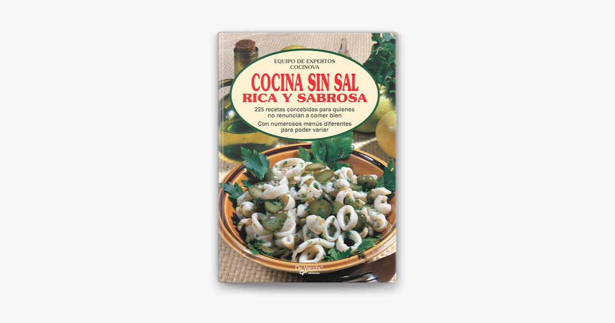 Cocina sin sal rica y sabrosa en Apple Books